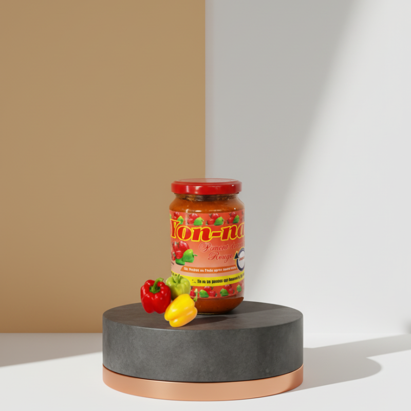 Purée de piment rouge 500g