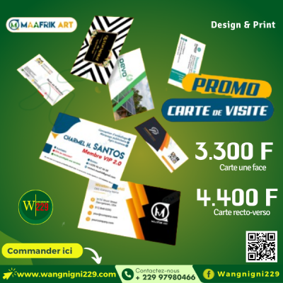 Promo Carte Visite