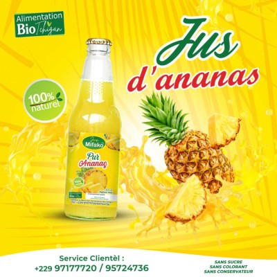 Pur jus d'ananas pack de 6