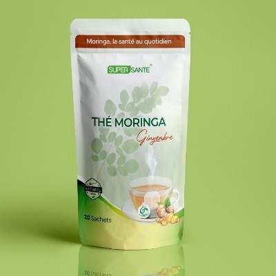 Thé de moringa au gingembre