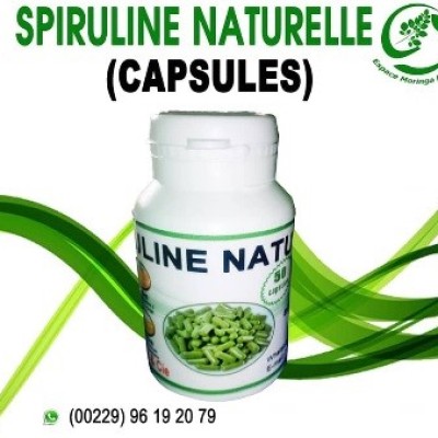  Capsules de spiruline