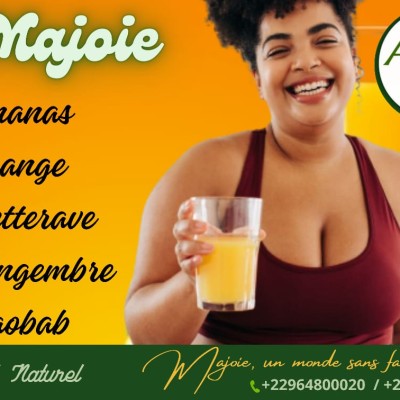 Jus de fruits naturels Majoie