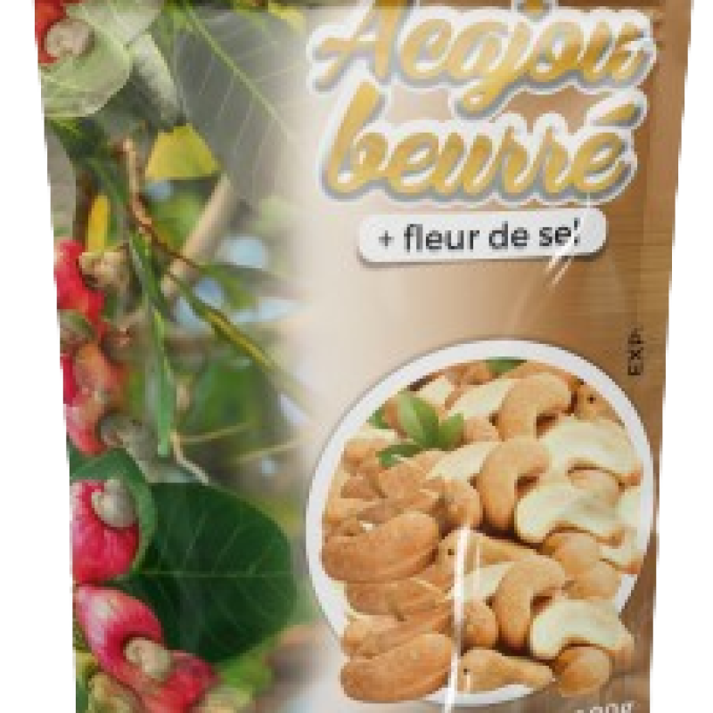 Acajou beurrés à la fleur de sel