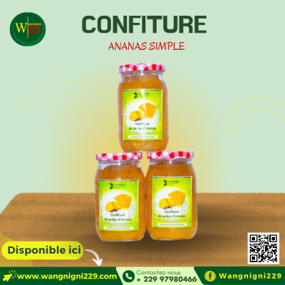 Confiture d'ananas (600g)